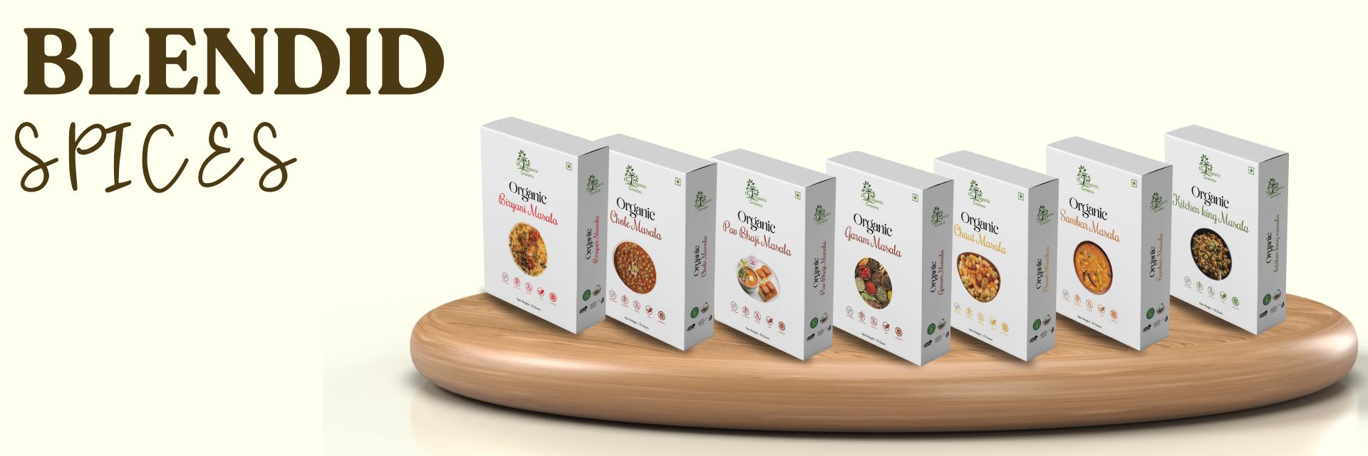 Organic Blended Spices